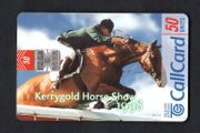 1998 Ireland 50 unit Kerrygold Horse Show (Schlumberger SC7 ship) Call Card Used. Telecom Eireann card number 1218
