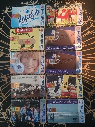 205 different Irish callcards