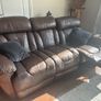 3 seat Leather Recliner Sofa / Couch Image 2