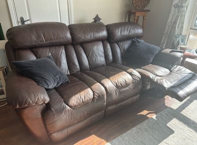 Free 3 Seater Sofa Leather