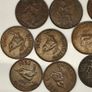 Great Britain 1/4d Farthing Lot 1886 1934 1926 1939 1943 1944 1945 1947 1951 1952x2 Image 2