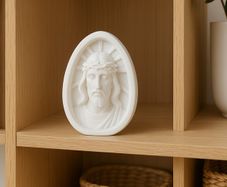 Sacred Face Oval Relief