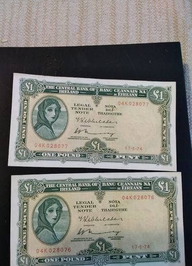Banknotes   Two   Lavery  Notes