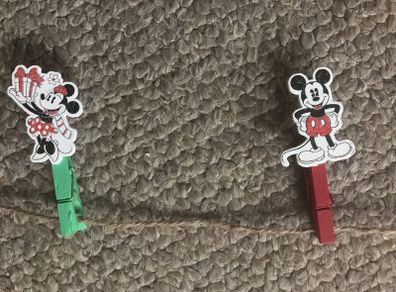 Mickey Mouse wooden peg card holder line
