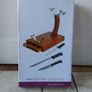 Ham Holder ( Jamonero ) + (2) Knives and Sharpening Steel Image 5