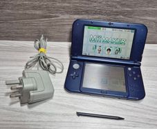 Mint New Nintendo 3DS XL Metallic Blue Fully Working In Perfect Condition