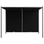 Garden Pergola with Retractable Roof 3x3 m Anthracite Image 2
