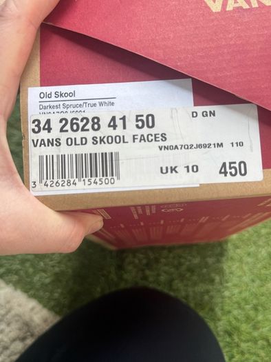 Vans old skool faces