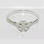 Beautiful 9 ct white gold .25 ct diamond ring Image 2