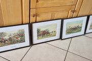 Set 4 19thC Hunting Prints