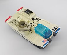 Vintage G.I. Joe Avalanche Snow Tank Hasbro 1989