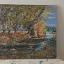 Original Hand-Painted Landscape on Canvas Image 2