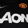 MANCHESTER UNITED NIKE Goalkeeper Away Shirt 2011 2012 Black David De Gea Image 4