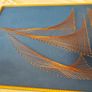 vintage 1979 handmade string art Image 2