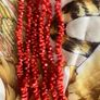 Japanese Coral necklace red orange Image 3