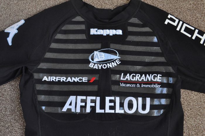 Bayonne Top 14 Player Issue Match Worn Rugby Jersey Shirt Rare Free Post