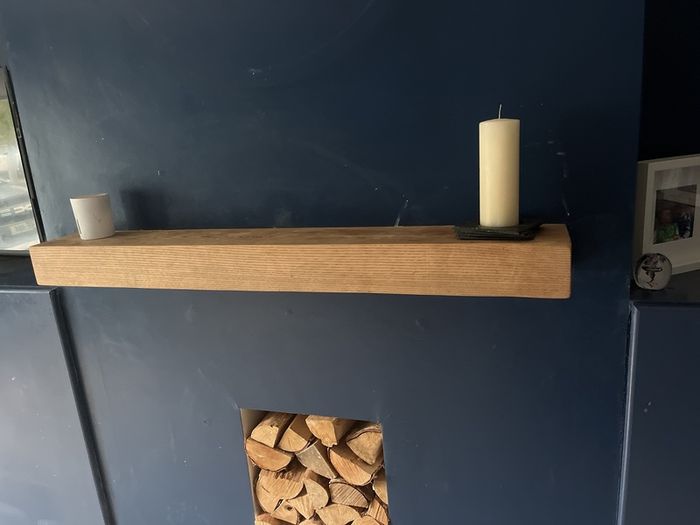oak mantle