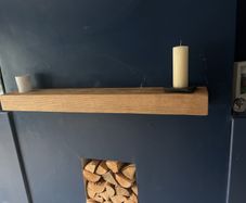 oak mantle