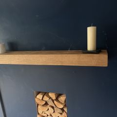 oak mantle