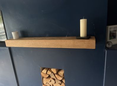 oak mantle