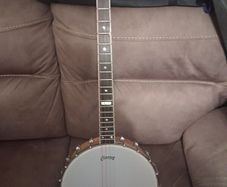 Hand made tenor banjo.