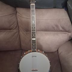 Hand made tenor banjo.