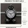Vintage Quartz Pocket Watch, New, unopened. Image 9