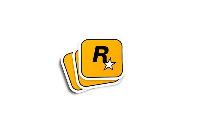 Rockstar Games Glossy Stickers 2-Pack