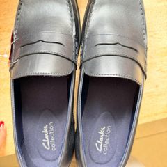 Clark's leather shoes