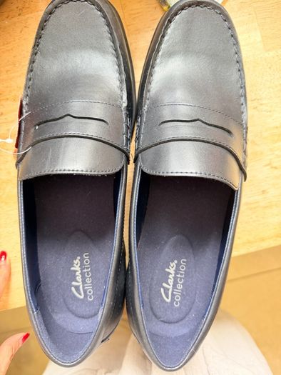 Clark's leather shoes