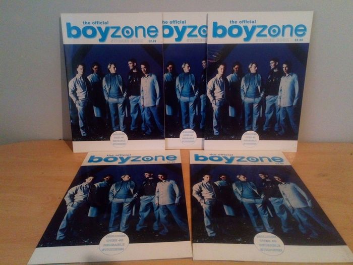 boyzone sticker book
