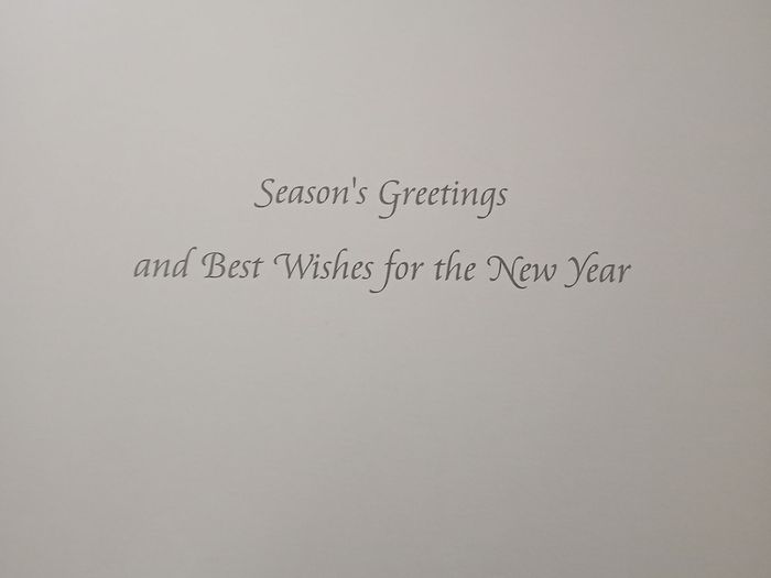 Set of 3 Vintage Hallmark Christmas Card.
