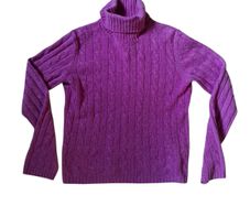 Emanuel Ungaro cable-knit turtleneck Cashmere Sweater