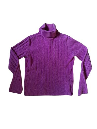 Emanuel Ungaro cable-knit turtleneck Cashmere Sweater