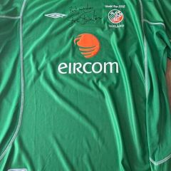 Signed Ireland jersey
