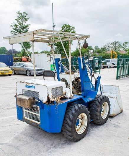 Komatsu SK07 diesel skid steer loader