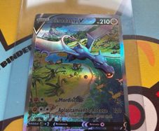Pokemon TCG Aerodactyl V, card 180 196 from the Lost Origin set