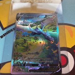 Pokemon TCG Aerodactyl V, card 180 196 from the Lost Origin set