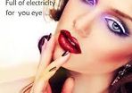 12 Pairs Of LED Lashes 12 Pairs, Wearable electronic LED Eye Lashes