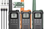 Baofeng F22 Mini Walkie Talkie PMR FRS Long Range Rechargable Portable Kids Two Way Radio Type-C Charger for Camping Trip