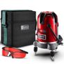 5 Line 6 Points Red Laser Level Self-leveling Higher Visibility Precise Horizontal&Vertical Adjustment Image 2