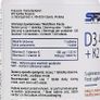 Vitamin D3 4000 IU + K2 Food Supplement Image 2