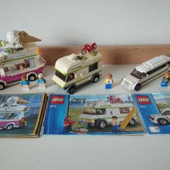 LEGO Bundle  Ice Cream Van, Camper & Limousine