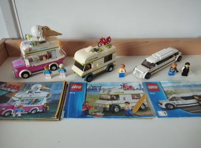 LEGO Bundle  Ice Cream Van, Camper & Limousine