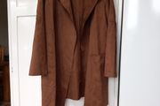 Fiorella Rubino Suede (Alcantara) Tan Jkt. New with tags M 12/14