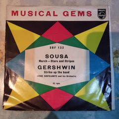 Sousa Gershwin Musical Gems Andre Kostelanetz Philips 7 inch EP