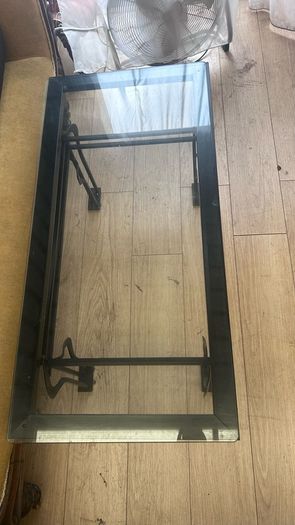 glass table