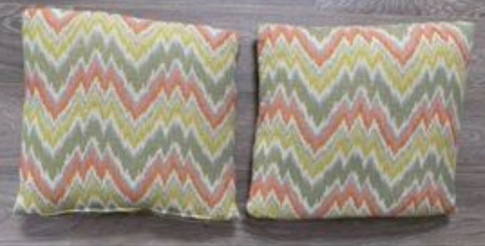 Pair of Large Square Cushions