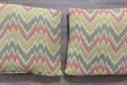 Pair of Large Square Cushions
