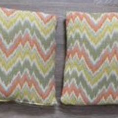 Pair of Large Square Cushions